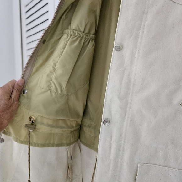 J. Peterman horsemans duster coat, like new never worn size xs (more like a m) - Picture 8 of 8